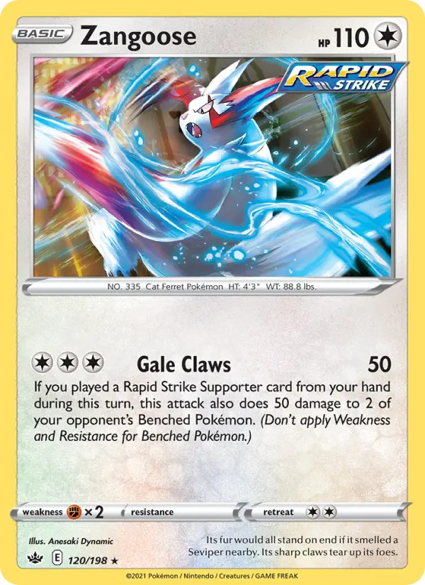 Zangoose, 120/198