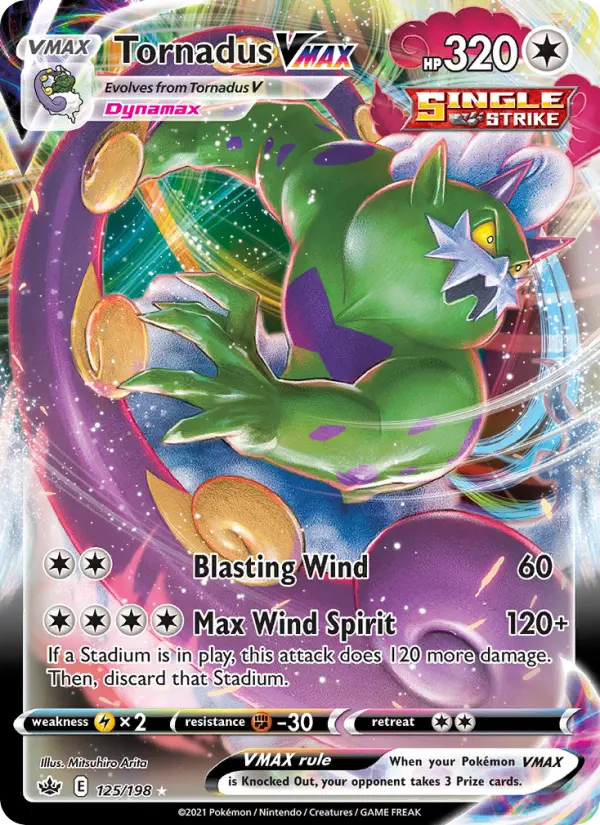 Tornadus VMAX, 125/198