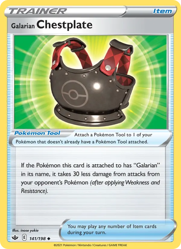 Galarian Chestplate, 141/198