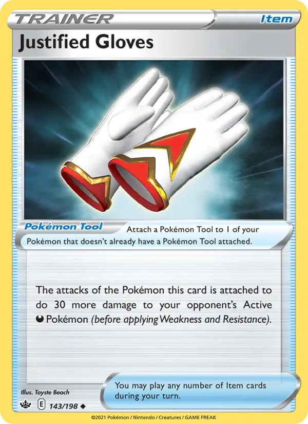 Justified Gloves, 143/198