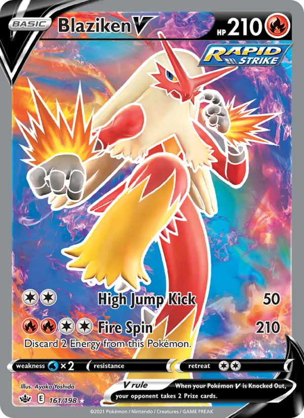 Blaziken V, 161/198