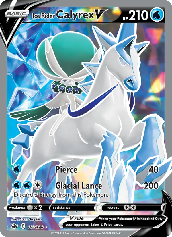 Ice Rider Calyrex V, 163/198