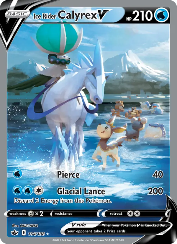 Ice Rider Calyrex V, 164/198