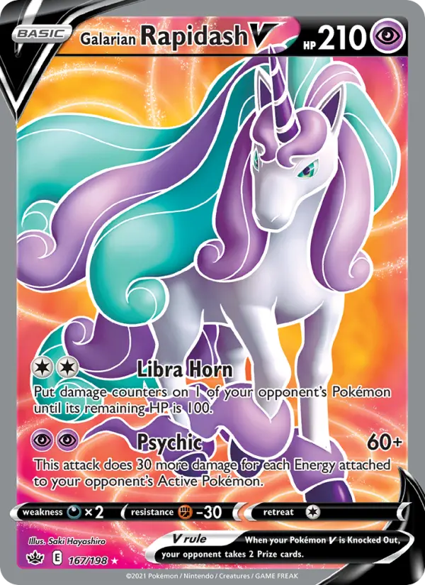 Galarian Rapidash V, 167/198