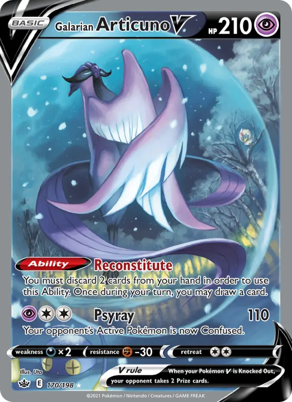 Galarian Articuno V, 170/198