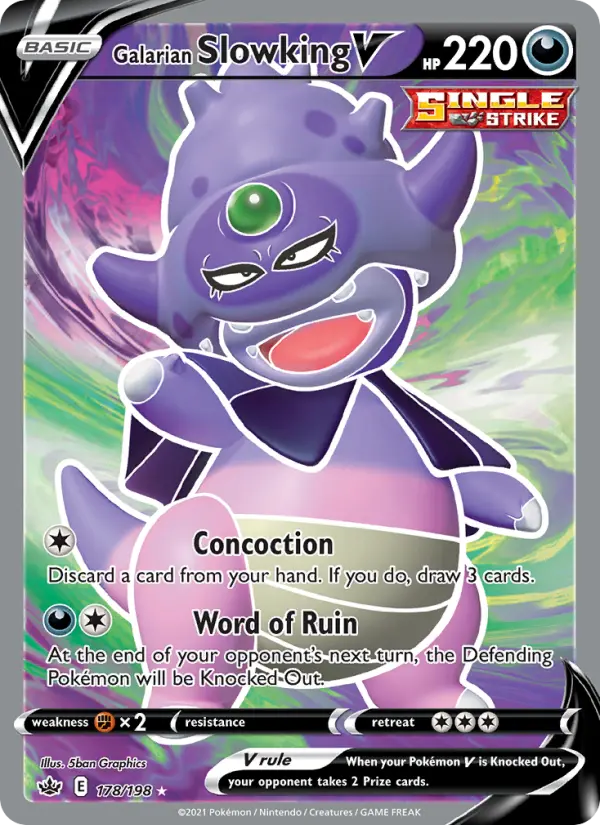 Galarian Slowking V, 178/198