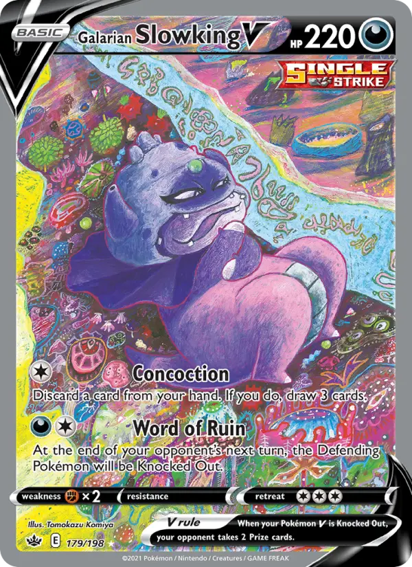 Galarian Slowking V, 179/198