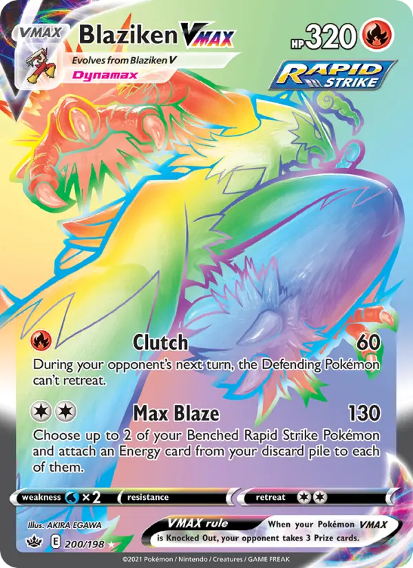 Blaziken VMAX, 200/198