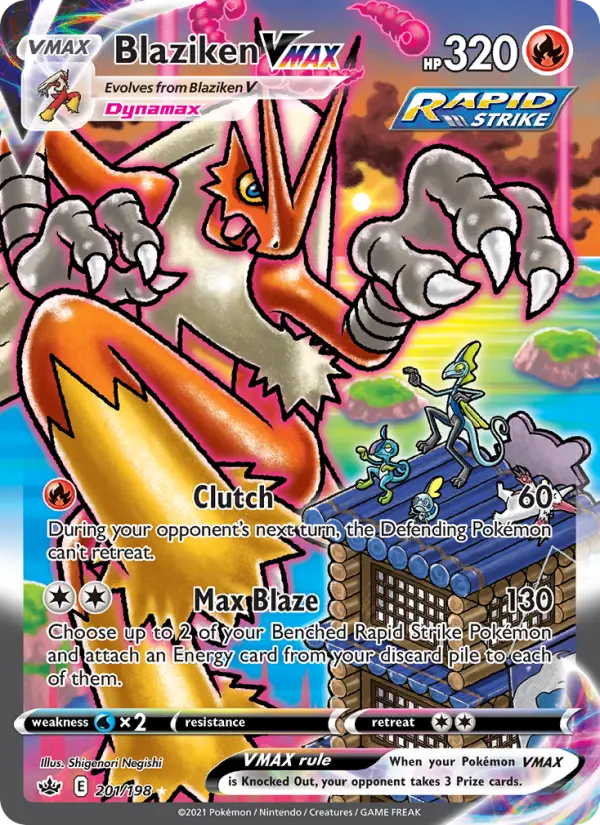 Blaziken VMAX, 201/198