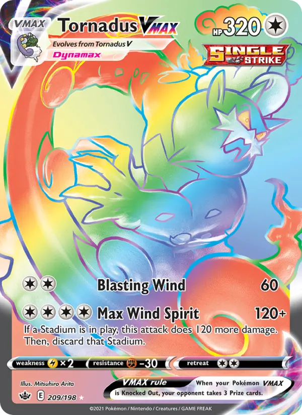 Tornadus VMAX, 209/198