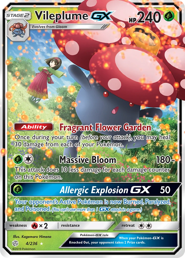 Vileplume-GX, 004/236