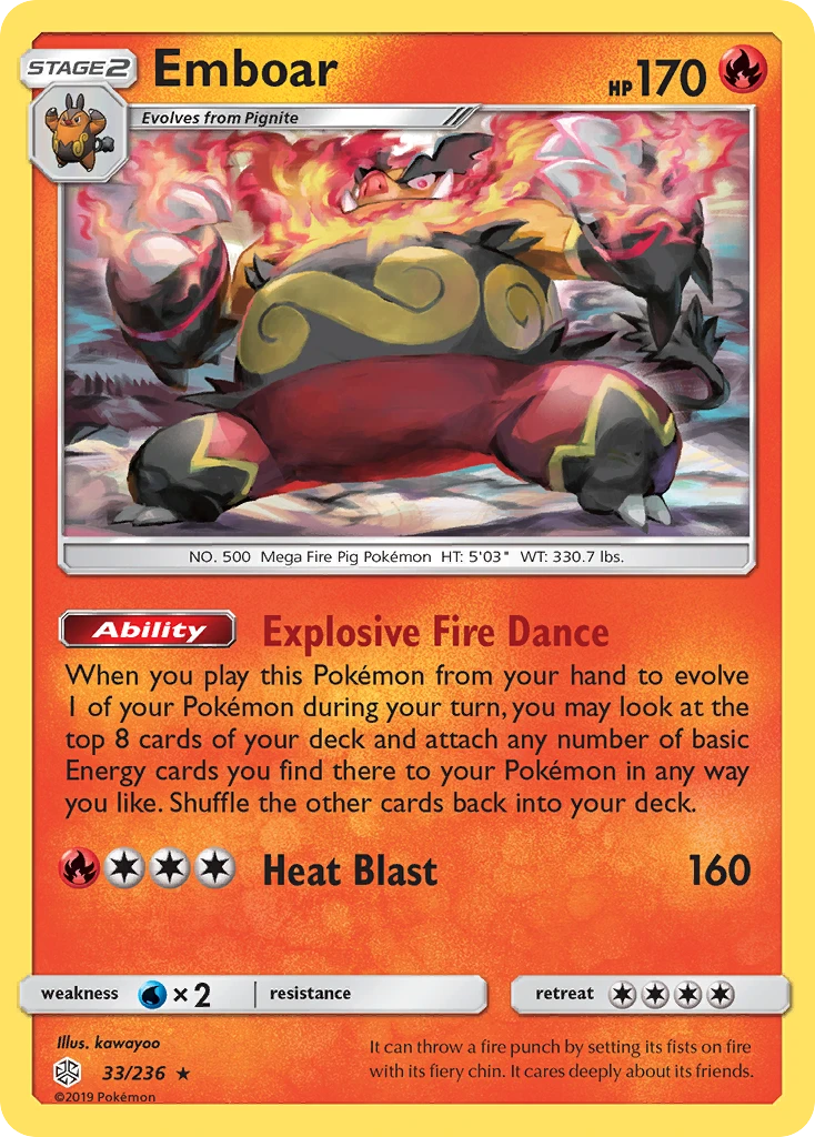 Emboar, 033/236