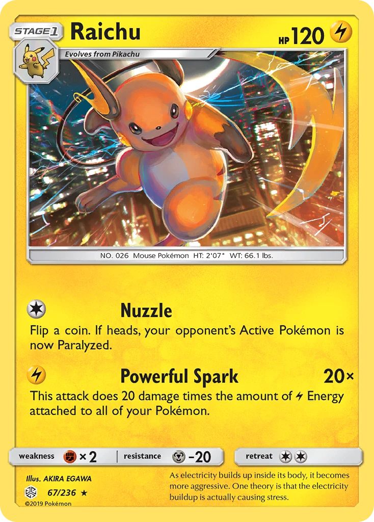 Raichu, 067/236