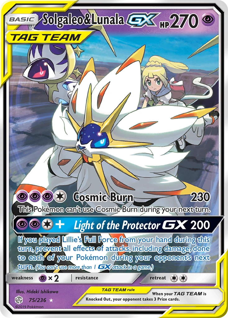 Solgaleo & Lunala-GX, 075/236