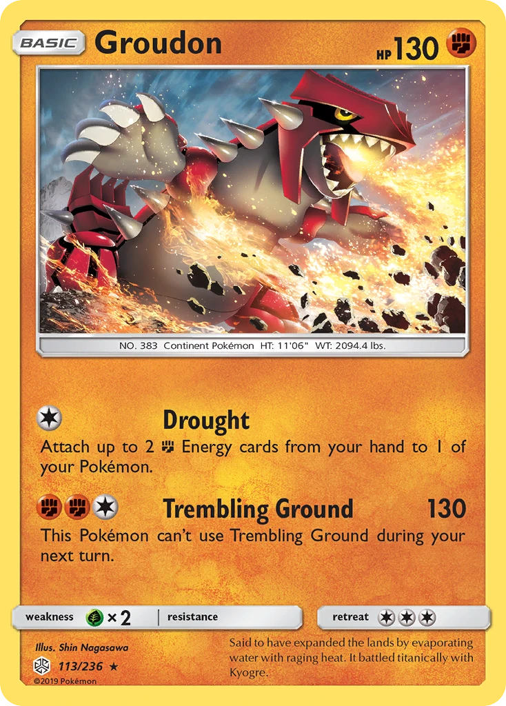 Groudon, 113/236