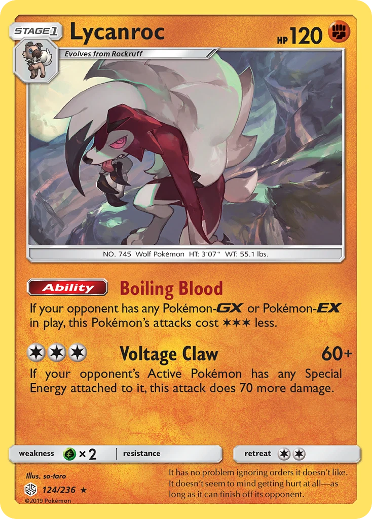 Lycanroc, 124/236