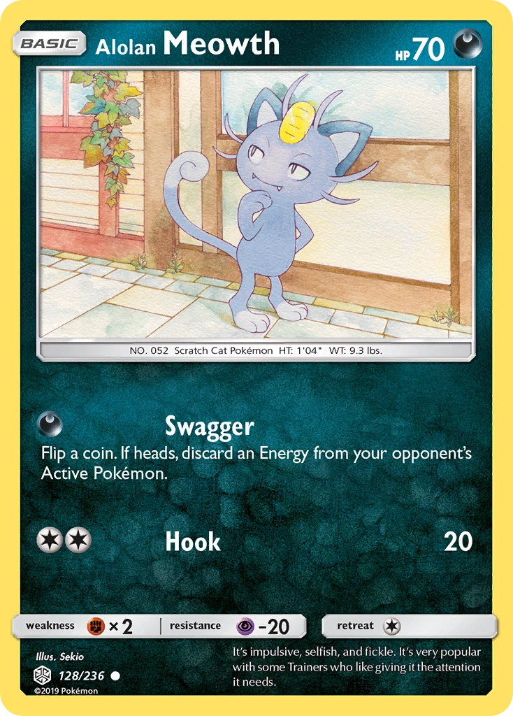Alolan Meowth, 128/236