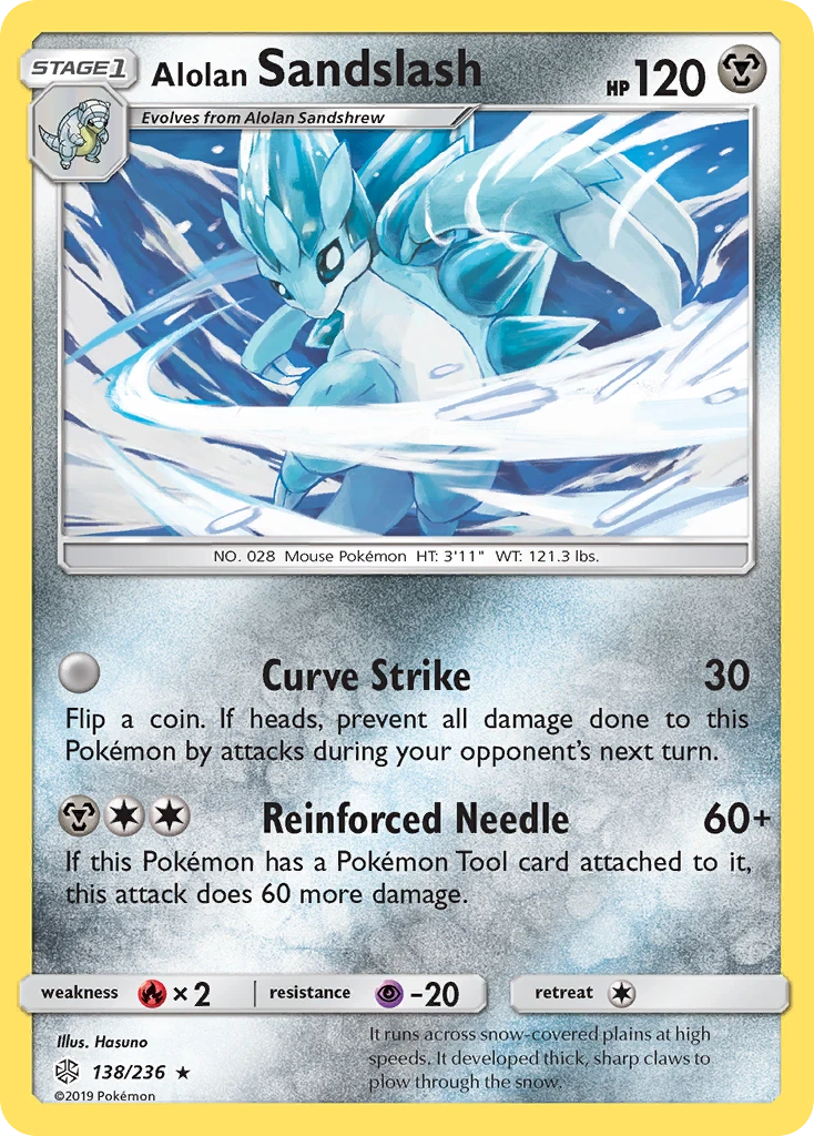 Alolan Sandslash, 138/236