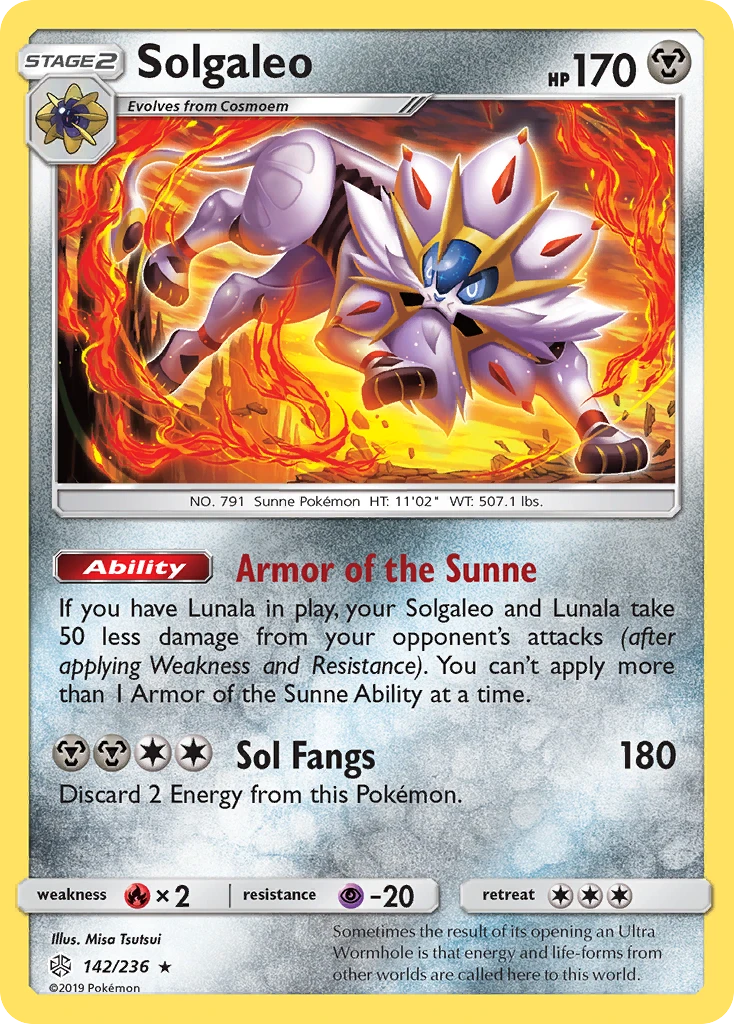 Solgaleo, 142/236