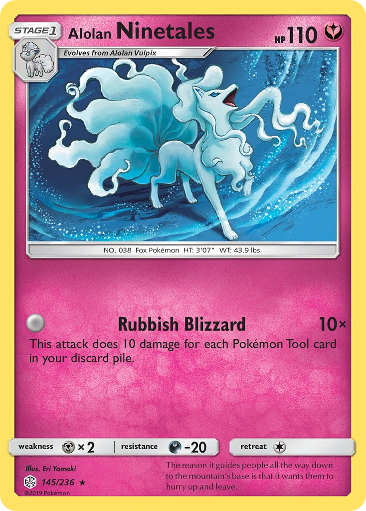 Alolan Ninetales, 145/236