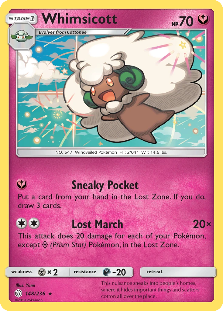 Whimsicott, 148/236