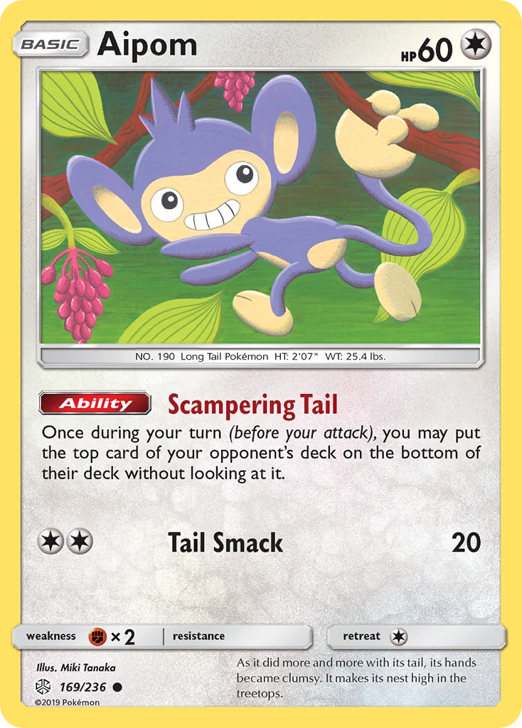 Aipom, 169/236