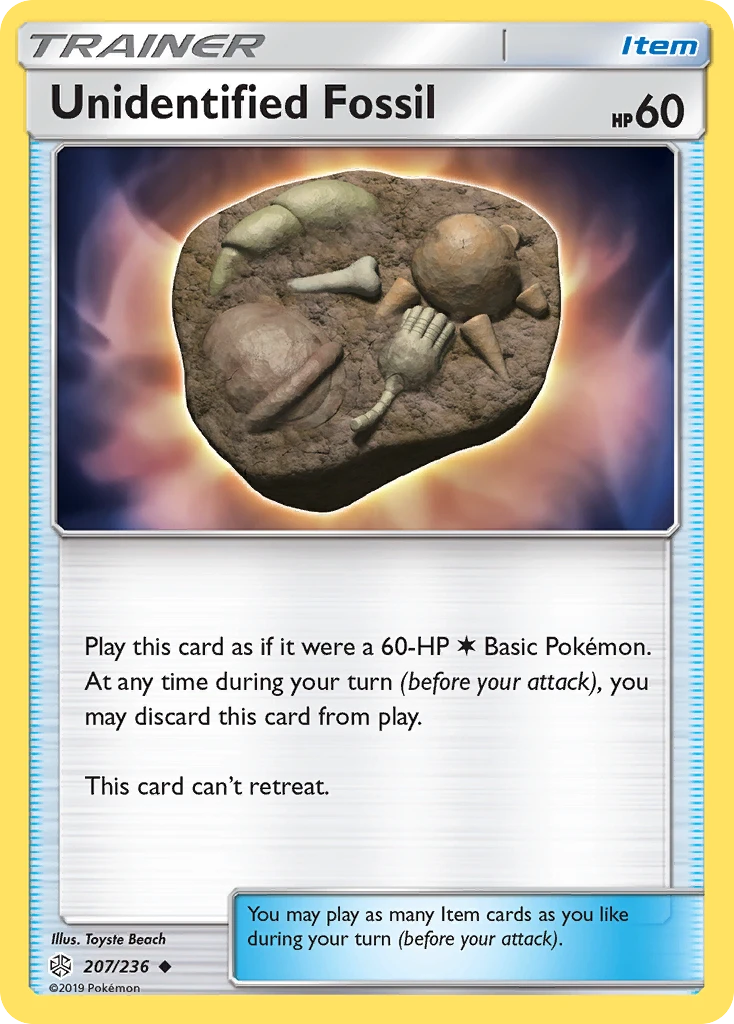 Unidentified Fossil, 207/236