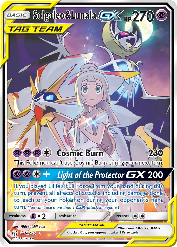 Solgaleo & Lunala-GX, 216/236