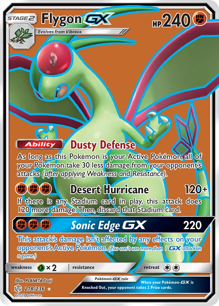 Flygon-GX, 218/236