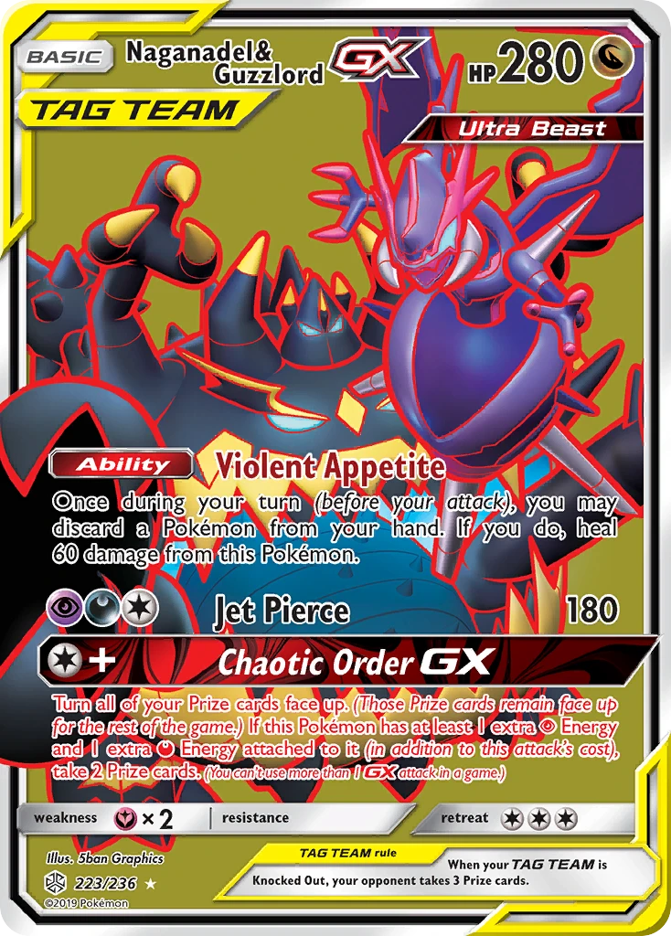 Naganadel & Guzzlord-GX, 223/236