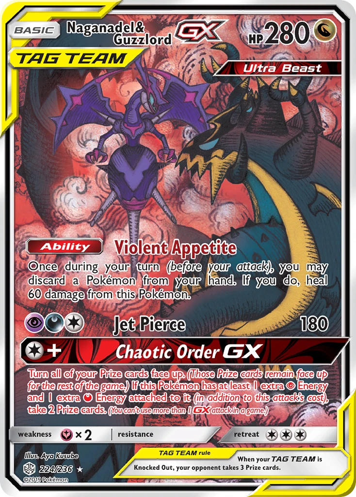 Naganadel & Guzzlord-GX, 224/236