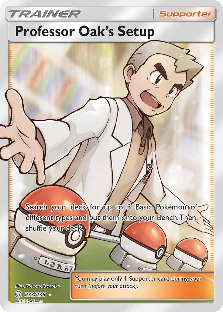 Professor Oak's Setup, 233/236