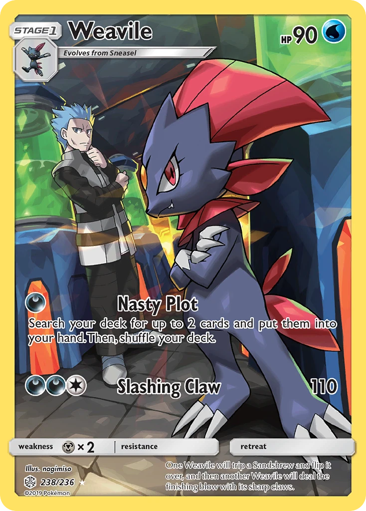 Weavile, 238/236