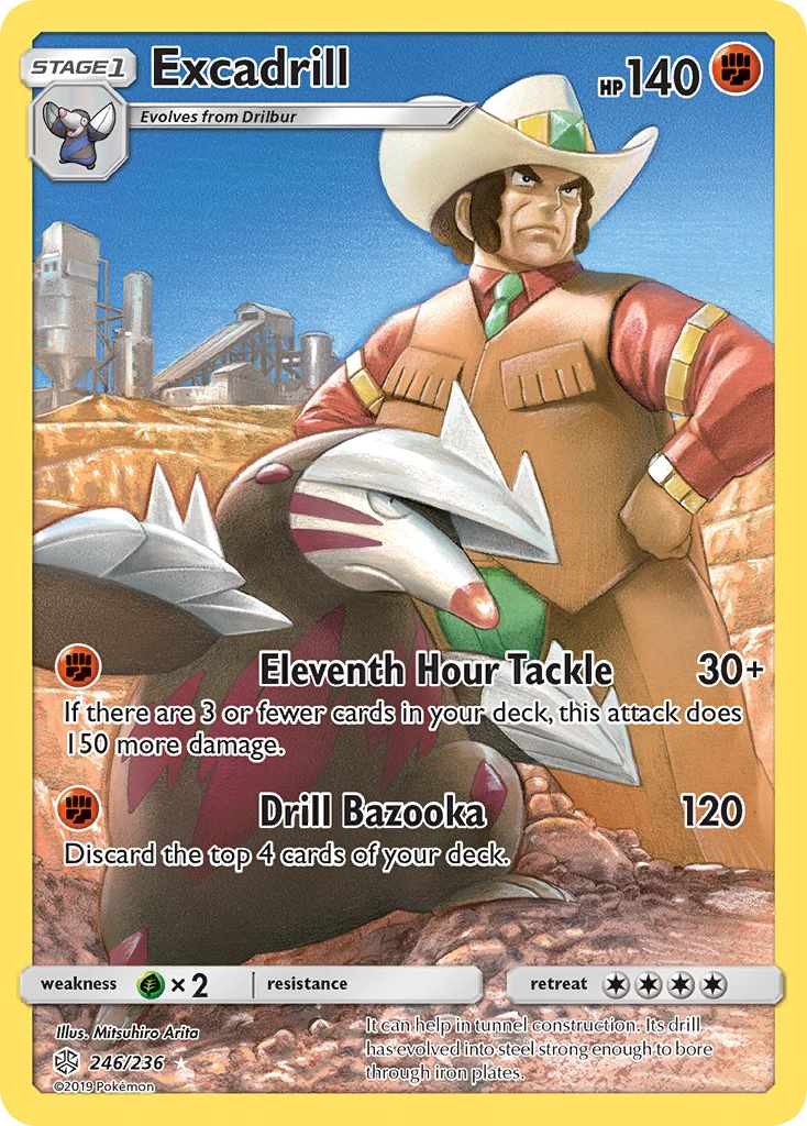 Excadrill, 246/236