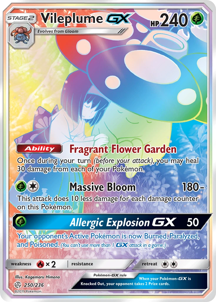Vileplume-GX, 250/236