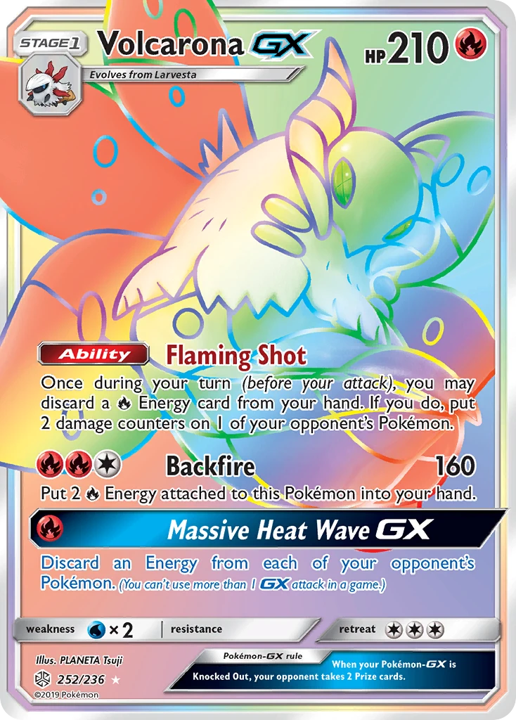 Volcarona-GX, 252/236