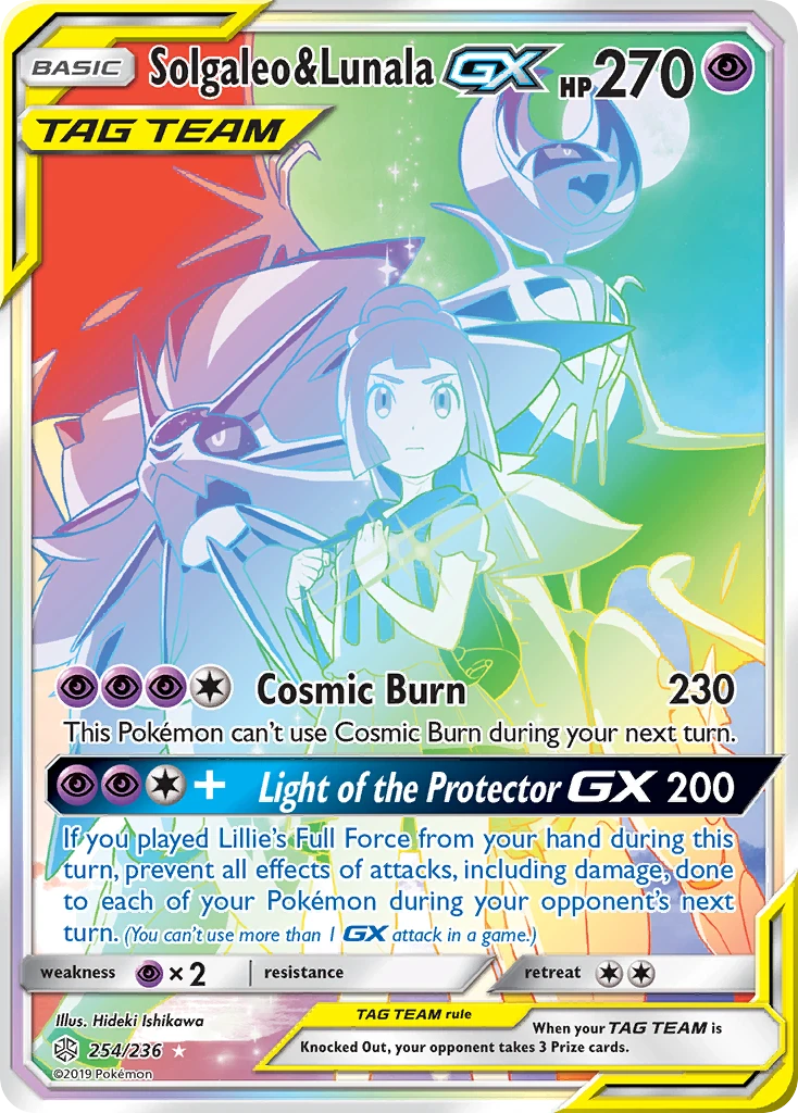Solgaleo & Lunala-GX, 254/236