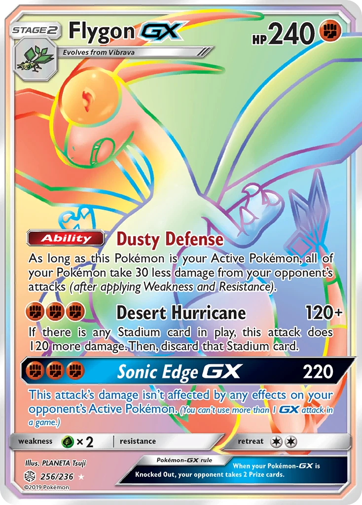 Flygon-GX, 256/236