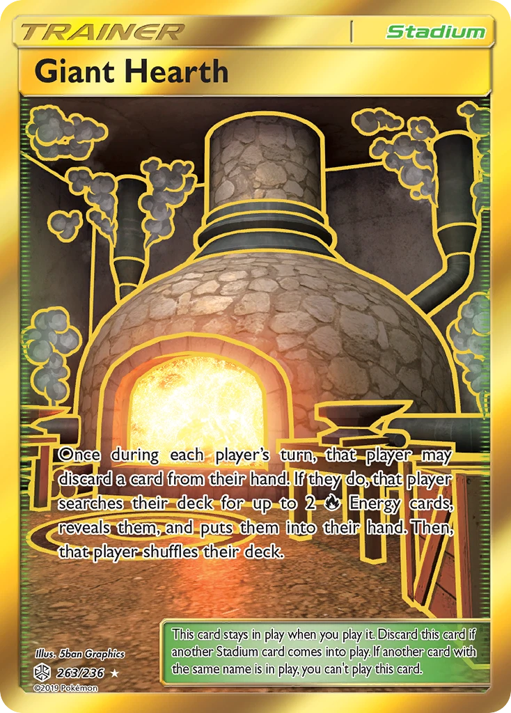 Giant Hearth, 263/236