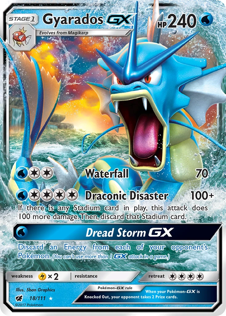 Gyarados-GX, 018/111
