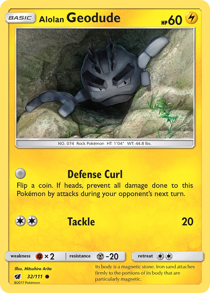 Alolan Geodude, 032/111