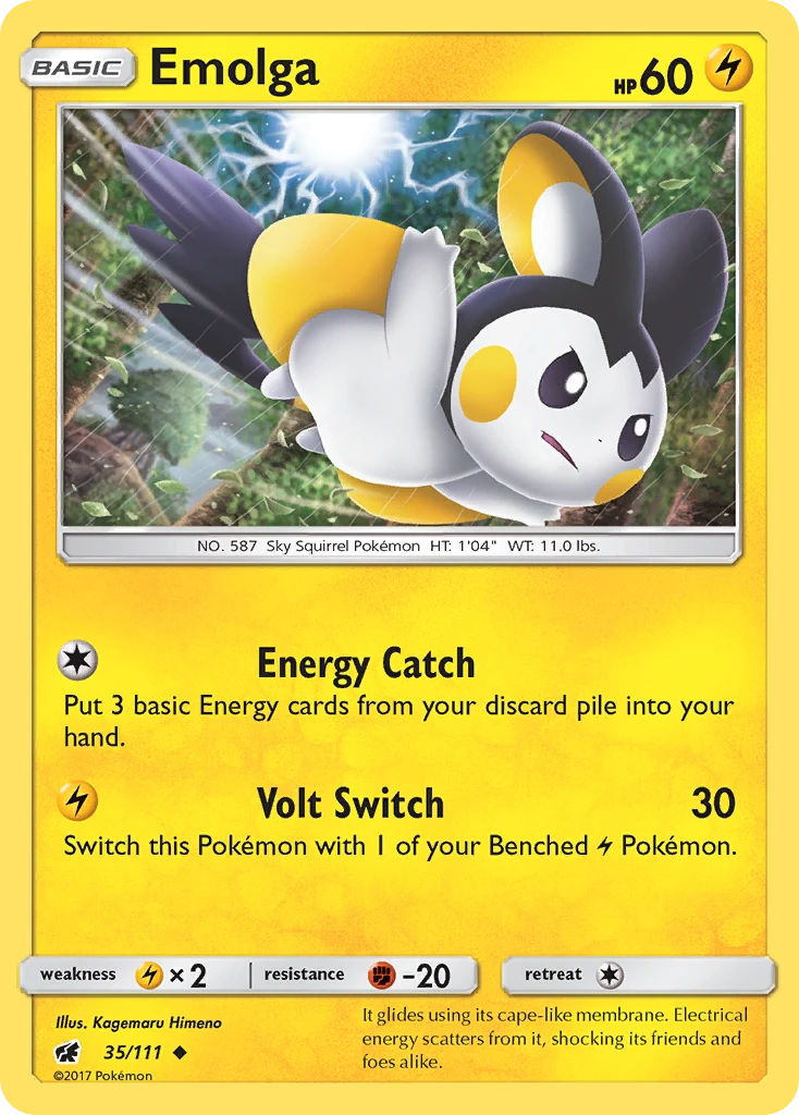 Emolga, 035/111