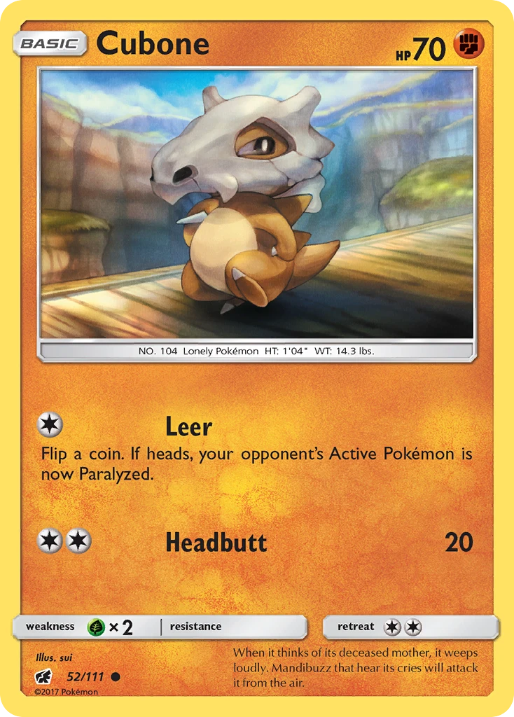 Cubone, 052/111