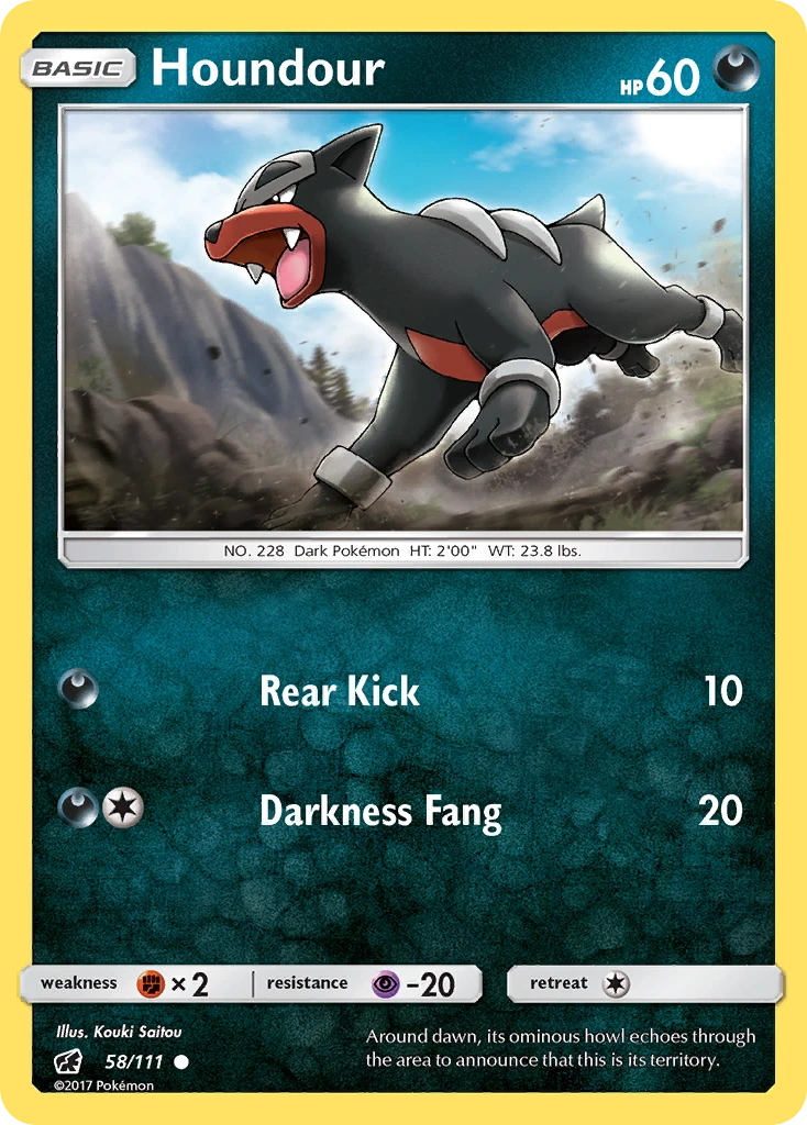 Houndour, 058/111