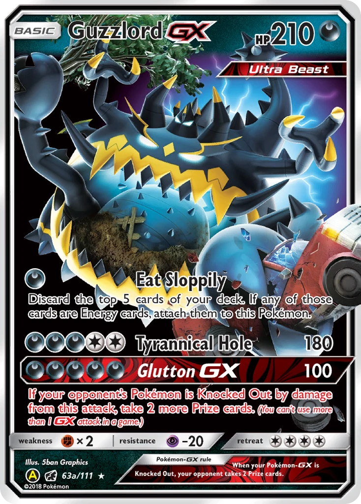 Guzzlord-GX, 63a/111