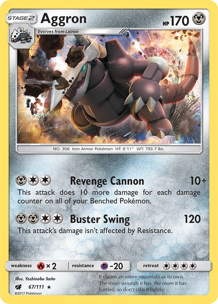 Aggron, 067/111