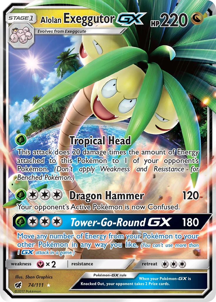 Alolan Exeggutor-GX, 074/111