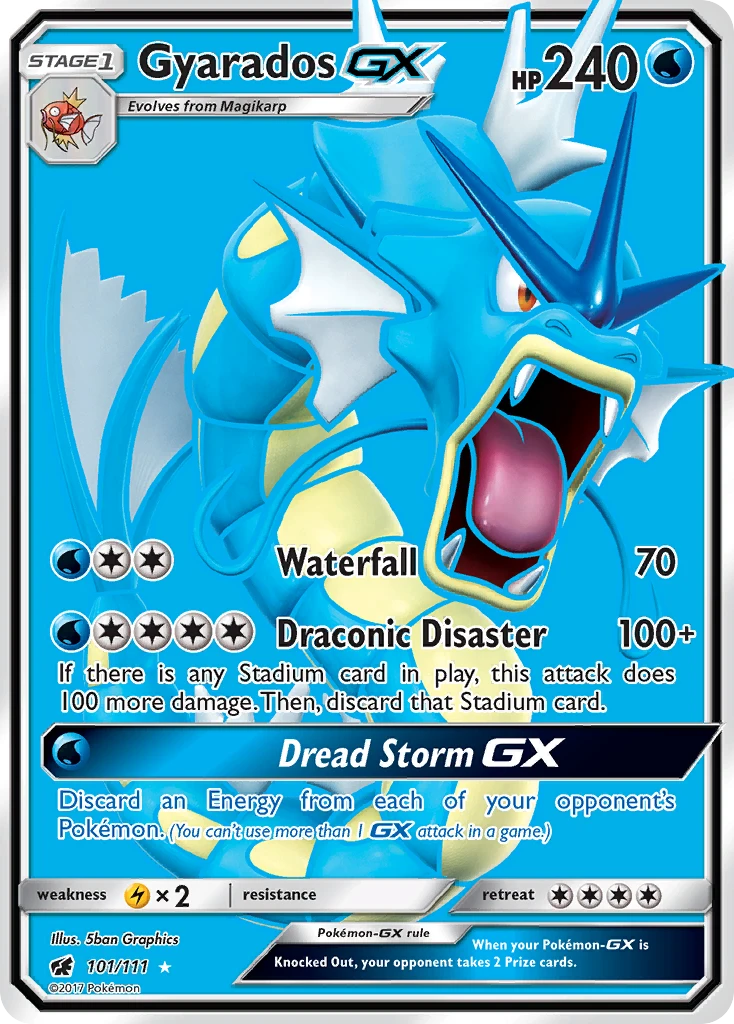 Gyarados-GX, 101/111