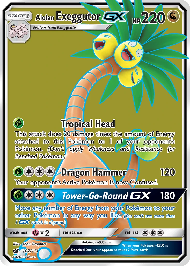 Alolan Exeggutor-GX, 107/111