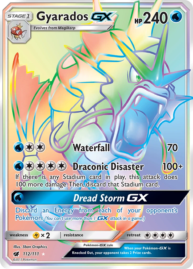 Gyarados-GX, 112/111